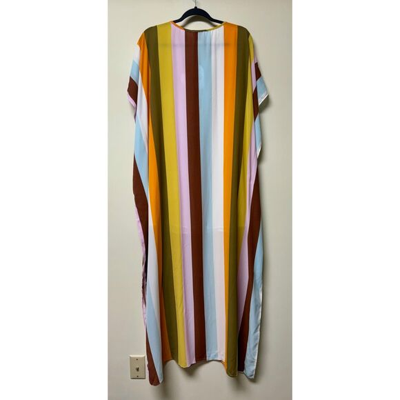 NWT BUDDY LOVE Cora Caftan Dress, Multi, Sz M/L - Picture 10 of 12